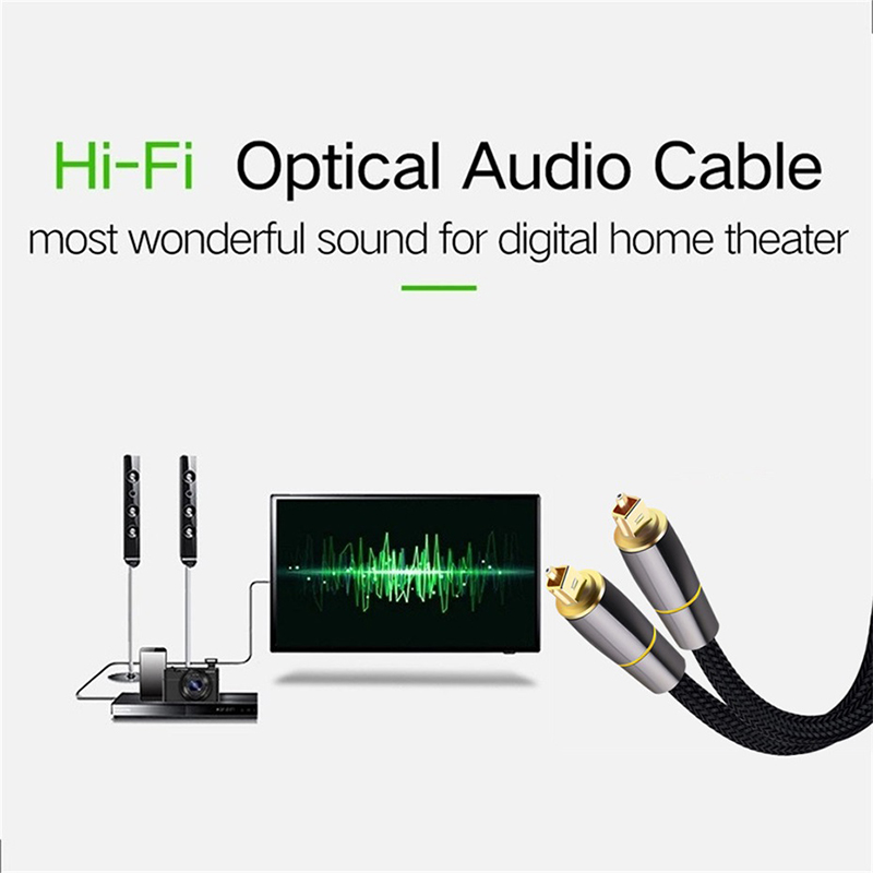 Hi-Fi 5.1デジタルspdif光ファイバーオーディオケ - Home Cinema Tv のレビューと価格