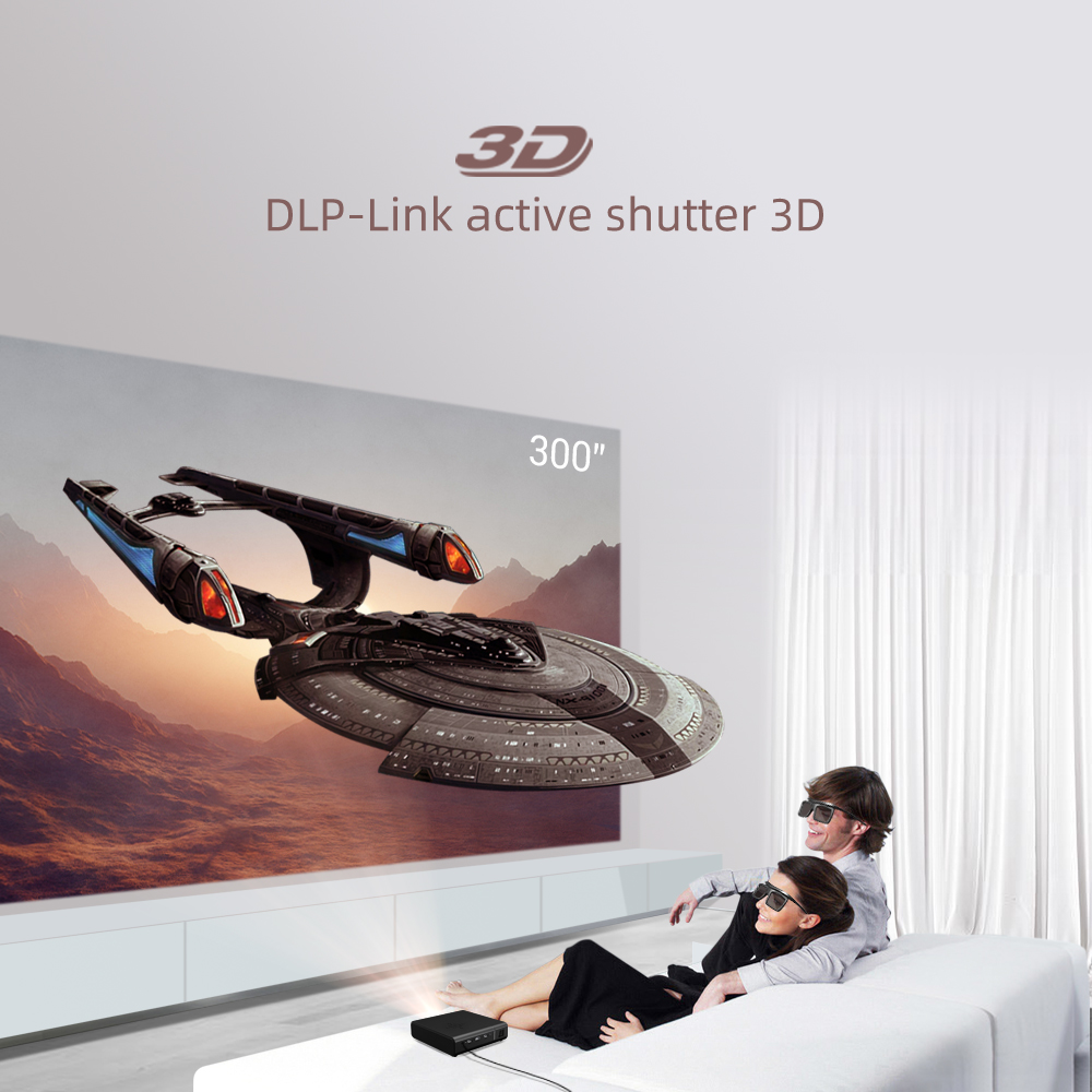 BYINTEK U30 トップセール 3D 4K プロジェク - Home Cinema Wireless のレビューと価格