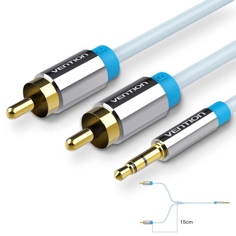 Vention RCA ケーブル 3.5 に 2rca オー - Home Cinema Tv のレビューと価格